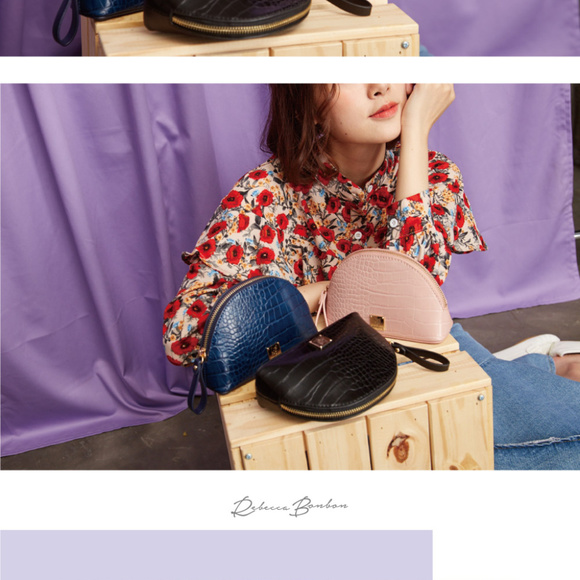 SALE! RB Saint Laurent Cosmetic Case-Pink - Picture 4 of 7